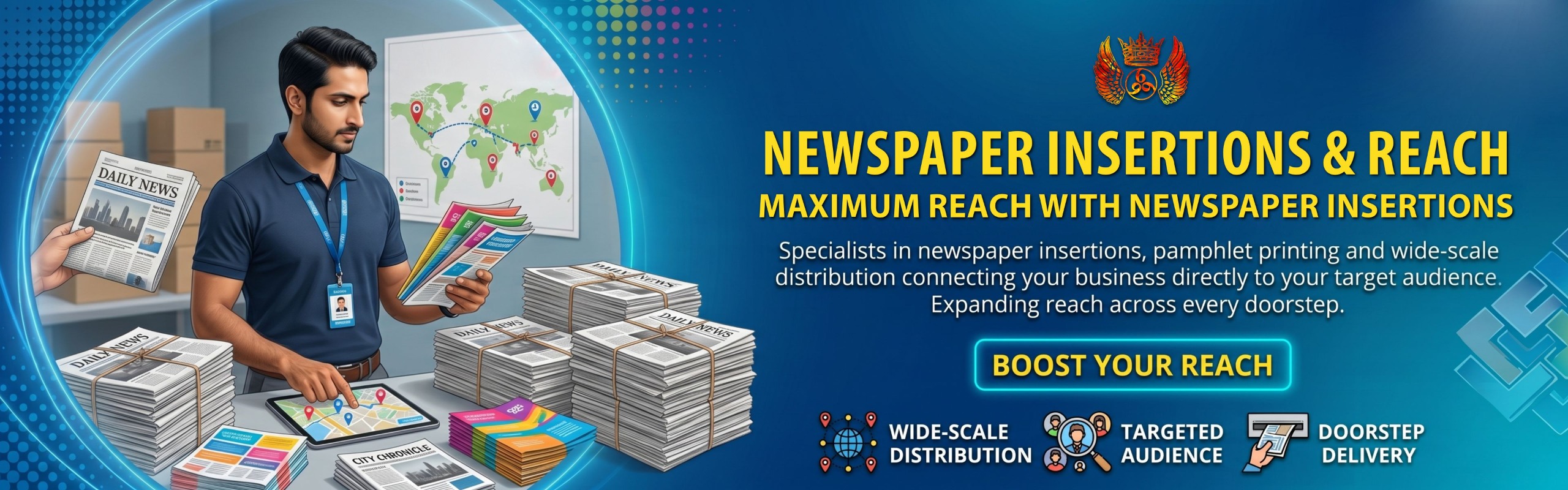 Newspaper Insertions & Reach — Maximum Reach With Newspaper Insertions